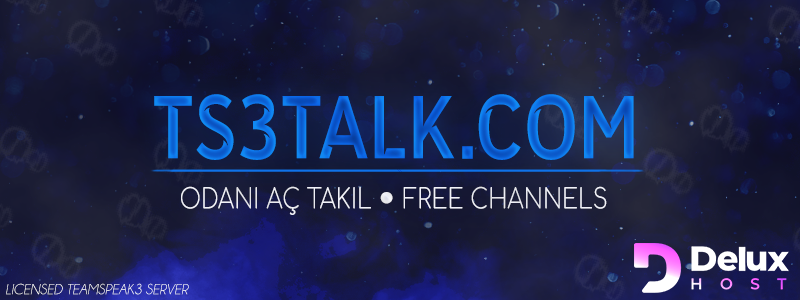 [ODA A&Ccedil; TAKIL] TS3Talk.COM | Public Community &reg; LEVEL SYSTEM banner